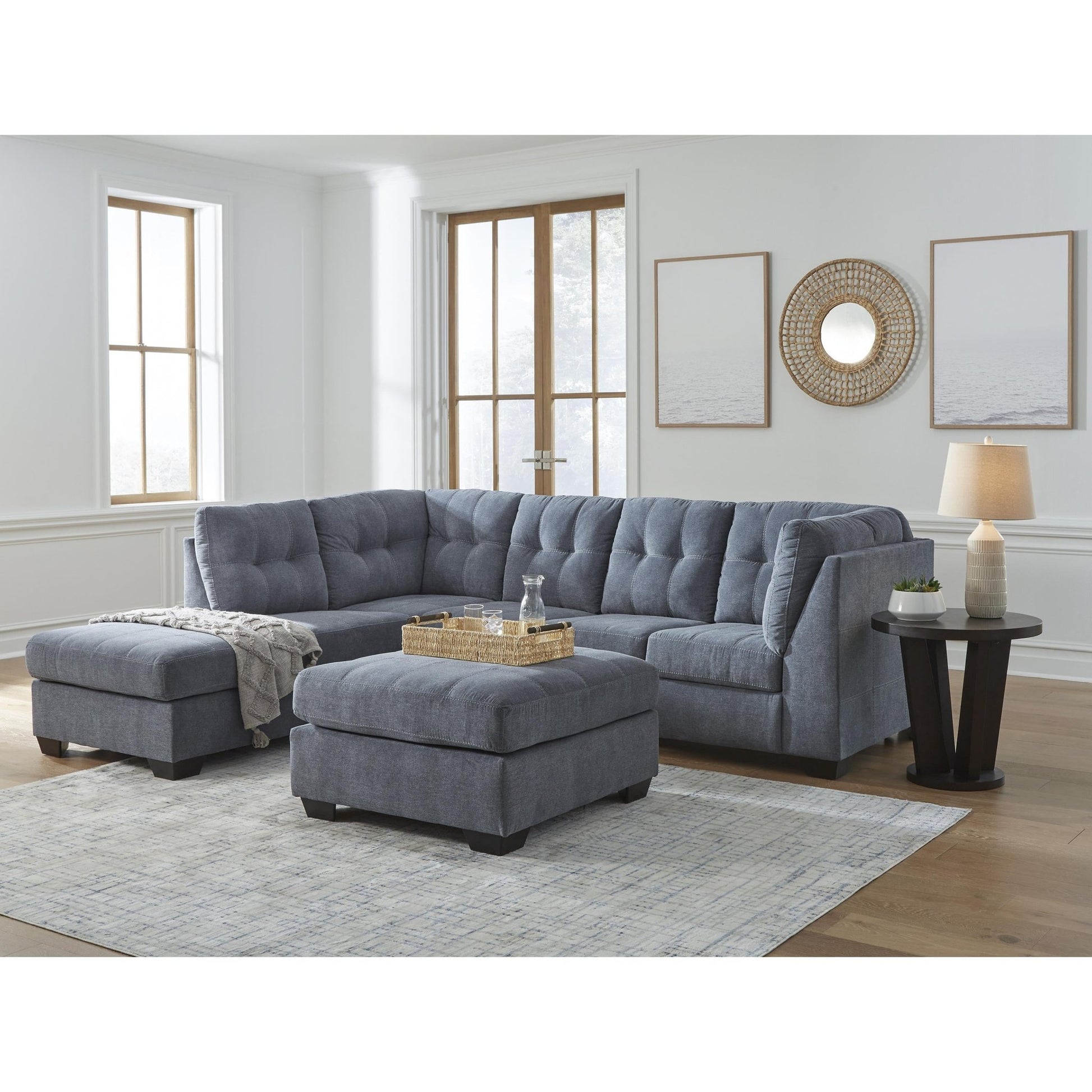 Signature Design by Ashley Marleton 5530308 Oversized Accent Ottoman - American Furniture of Slidell