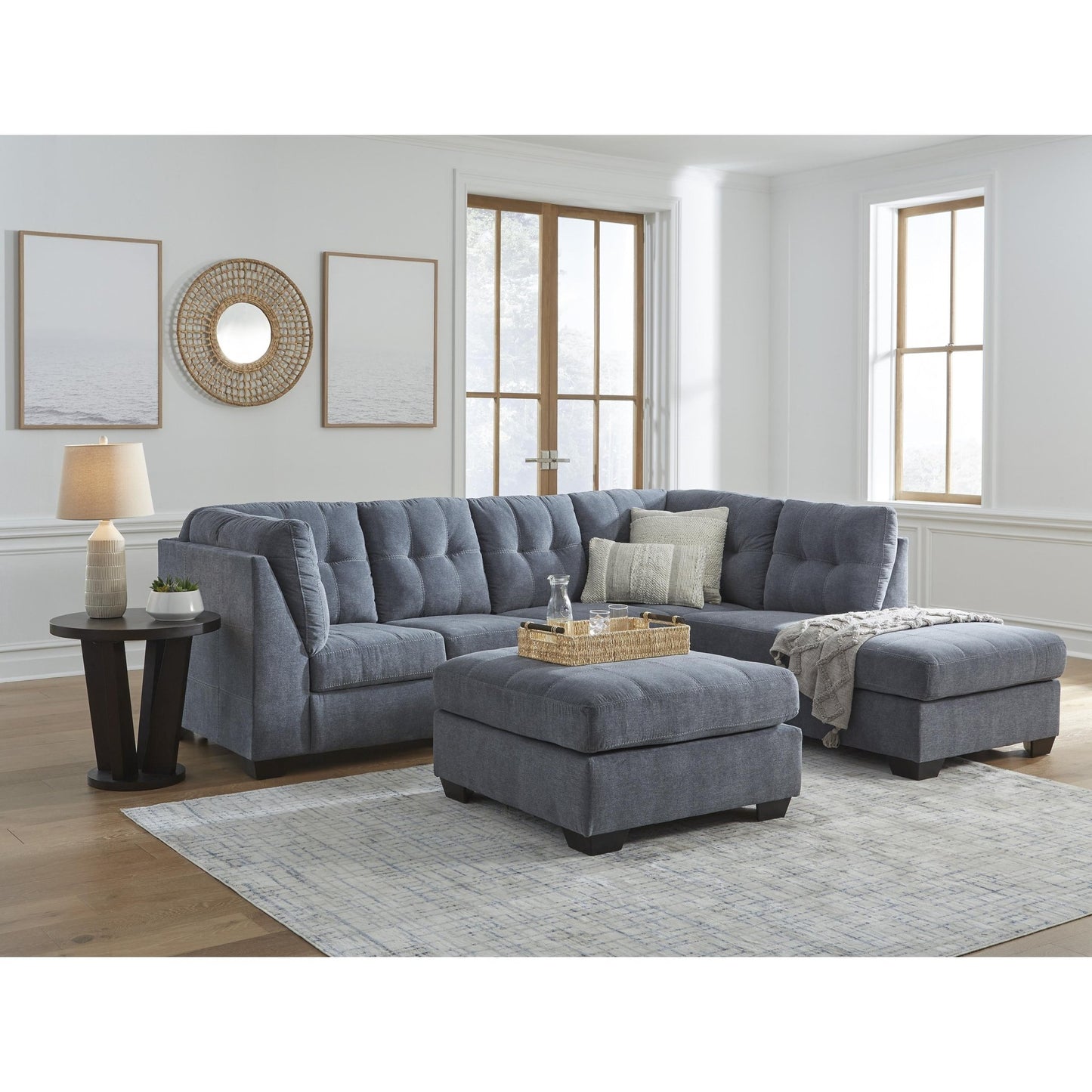 Signature Design by Ashley Marleton 5530308 Oversized Accent Ottoman - American Furniture of Slidell