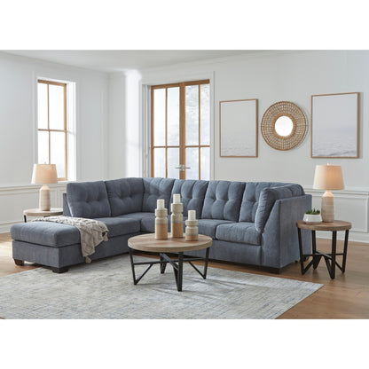 Signature Design by Ashley Marleton 55303S3 2 pc Sleeper Sectional with Chaise - American Furniture of Slidell