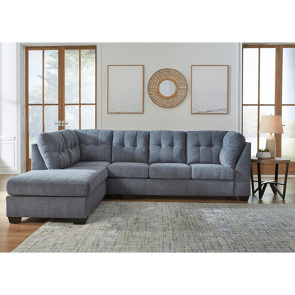Signature Design by Ashley Marleton 55303S3 2 pc Sleeper Sectional with Chaise - American Furniture of Slidell