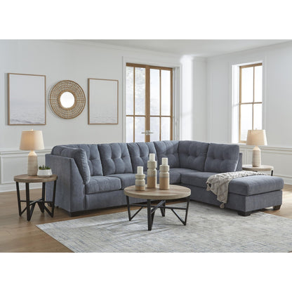 Signature Design by Ashley Marleton 55303S4 2 pc Sleeper Sectional with Chaise - American Furniture of Slidell
