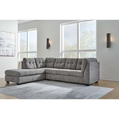 Signature Design by Ashley Marleton 55305S3 2 pc Sleeper Sectional with Chaise - American Furniture of Slidell