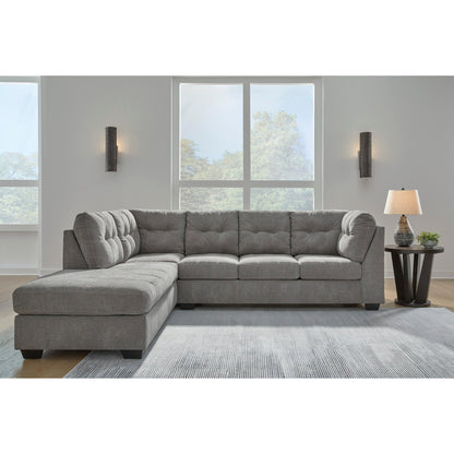 Signature Design by Ashley Marleton 55305S3 2 pc Sleeper Sectional with Chaise - American Furniture of Slidell