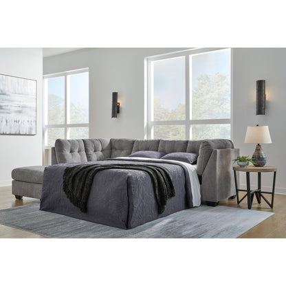 Signature Design by Ashley Marleton 55305S3 2 pc Sleeper Sectional with Chaise - American Furniture of Slidell