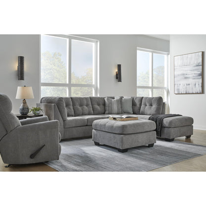 Signature Design by Ashley Marleton 55305S4 2 pc Sleeper Sectional with Chaise - American Furniture of Slidell