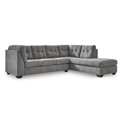 Signature Design by Ashley Marleton 55305S4 2 pc Sleeper Sectional with Chaise - American Furniture of Slidell