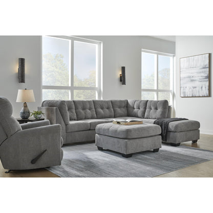 Signature Design by Ashley Marleton 55305S4 2 pc Sleeper Sectional with Chaise - American Furniture of Slidell