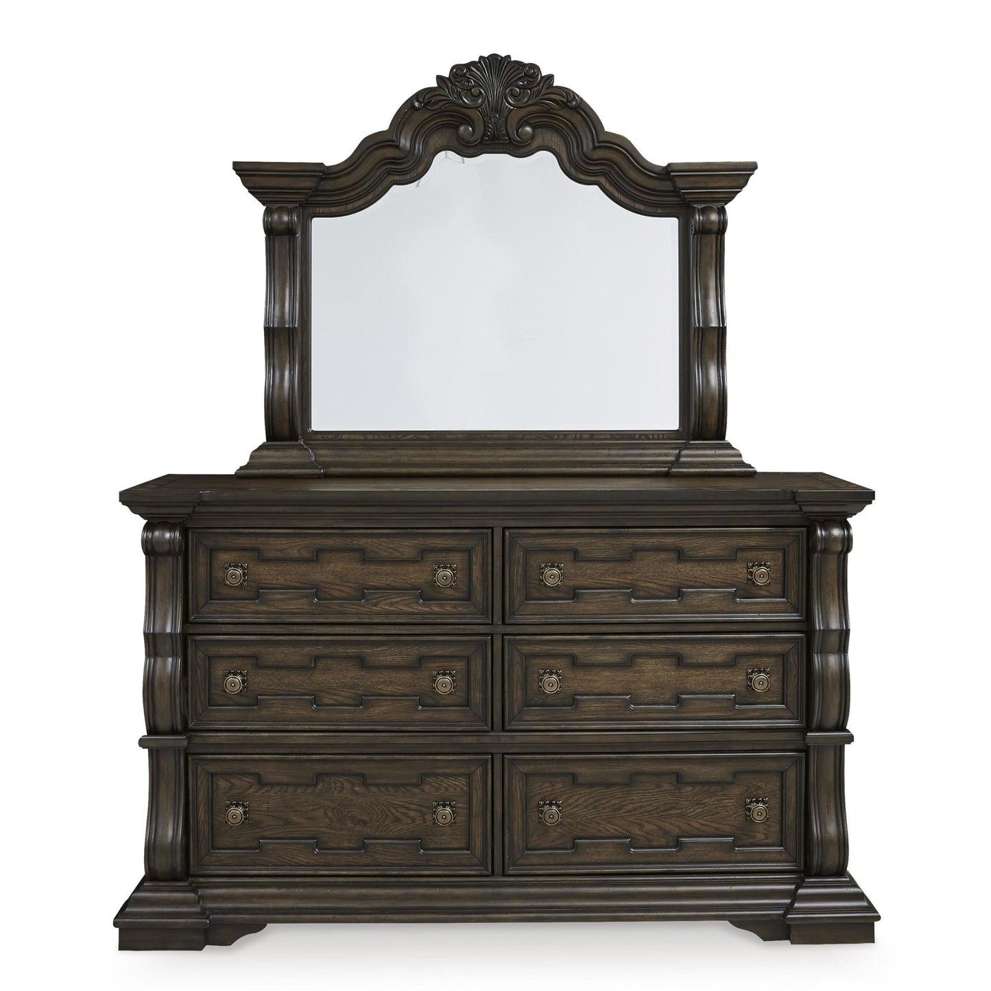 Signature Design by Ashley Maylee B947B1 Dresser and Mirror - American Furniture of Slidell