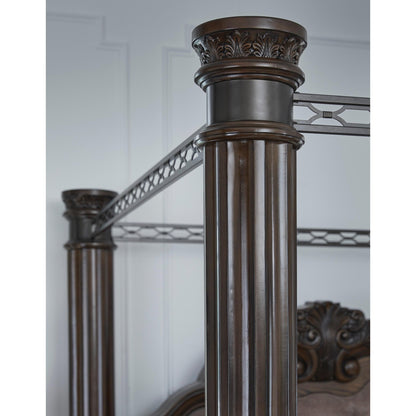 Signature Design by Ashley Maylee B947B10 King Canopy Bed - American Furniture of Slidell