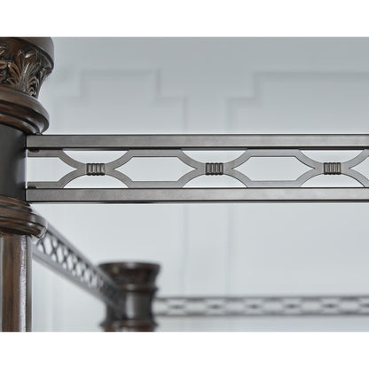 Signature Design by Ashley Maylee B947B10 King Canopy Bed - American Furniture of Slidell