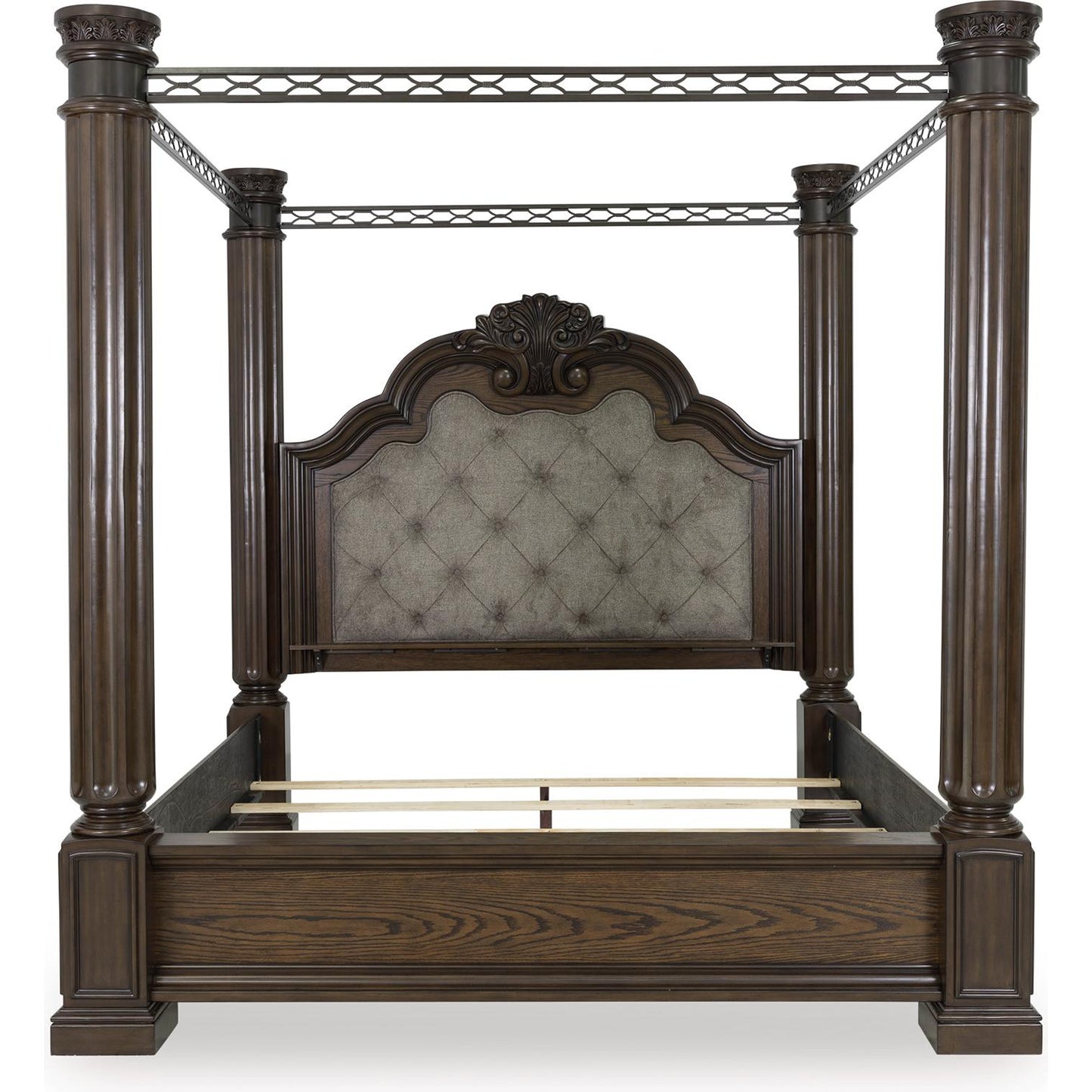 Signature Design by Ashley Maylee B947B11 California King Canopy Bed - American Furniture of Slidell