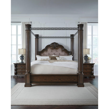 Signature Design by Ashley Maylee B947B11 California King Canopy Bed - American Furniture of Slidell