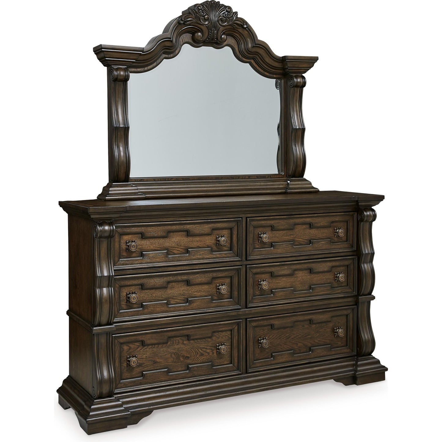 Signature Design by Ashley Maylee B947B13 8 pc King Bedroom Set - American Furniture of Slidell