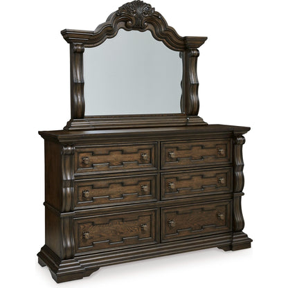 Signature Design by Ashley Maylee B947B13 8 pc King Bedroom Set - American Furniture of Slidell