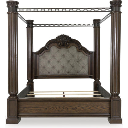 Signature Design by Ashley Maylee B947B8 Queen Canopy Bed - American Furniture of Slidell