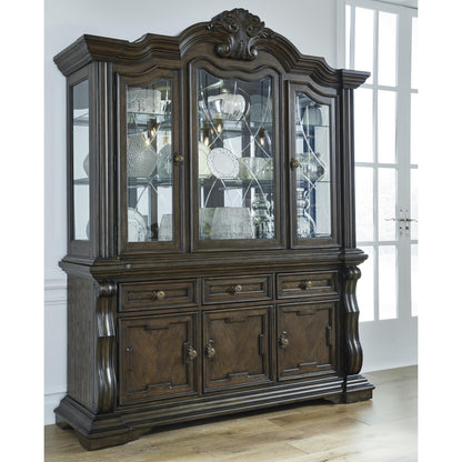 Signature Design by Ashley Maylee D947D1 Dining Buffet and Hutch - American Furniture of Slidell