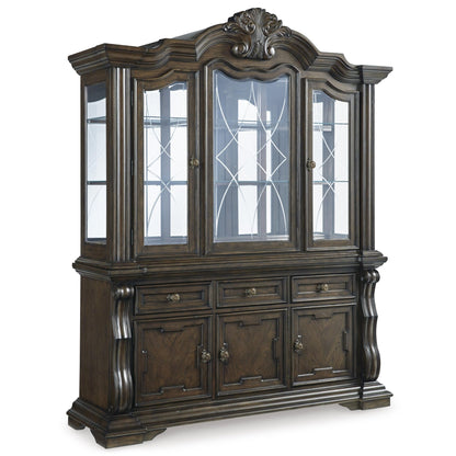 Signature Design by Ashley Maylee D947D1 Dining Buffet and Hutch - American Furniture of Slidell