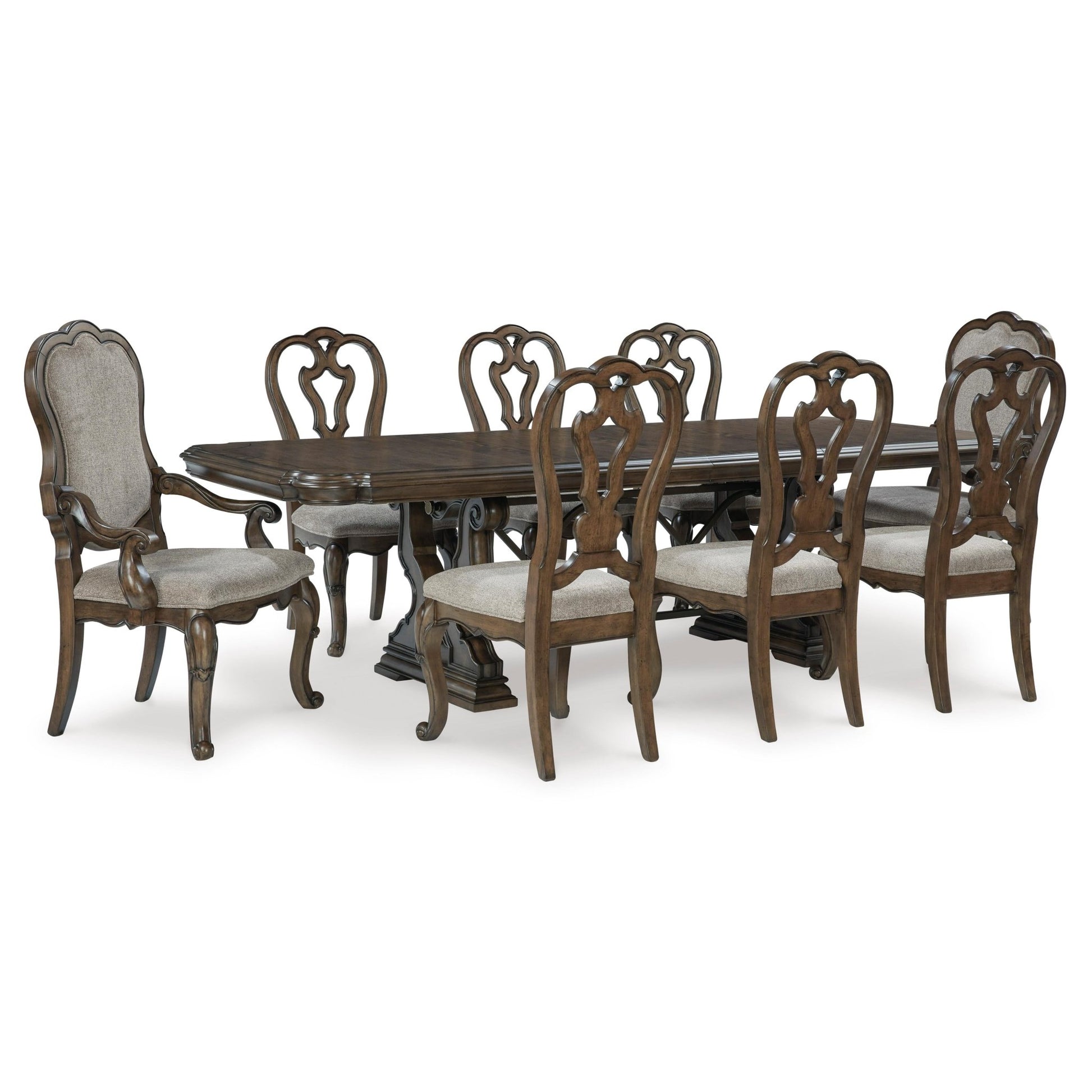 Signature Design by Ashley Maylee D947D3 7 pc Dining Set - American Furniture of Slidell