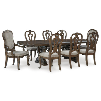 Signature Design by Ashley Maylee D947D3 7 pc Dining Set - American Furniture of Slidell