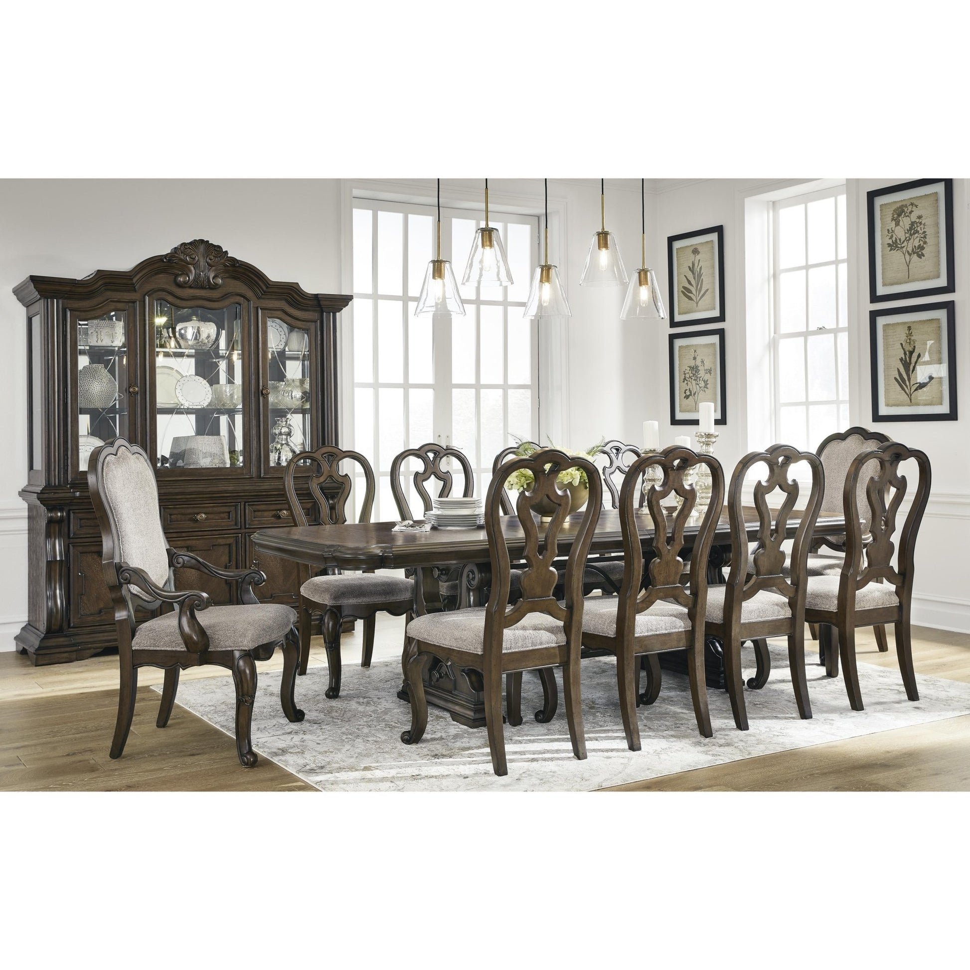 Signature Design by Ashley Maylee D947D5 Dining Extension Table - American Furniture of Slidell