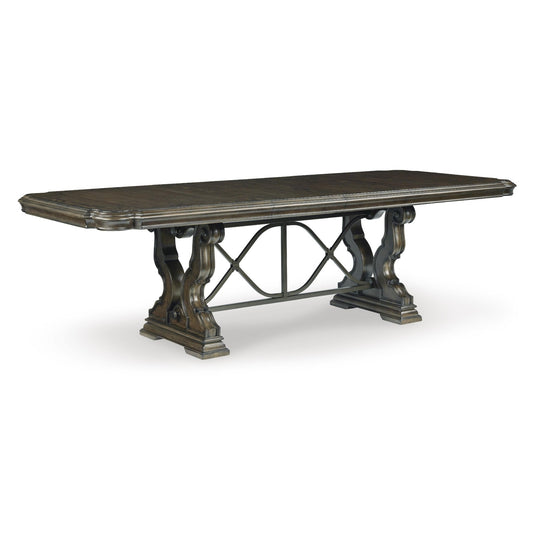 Signature Design by Ashley Maylee D947D5 Dining Extension Table - American Furniture of Slidell