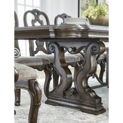 Signature Design by Ashley Maylee D947D5 Dining Extension Table - American Furniture of Slidell