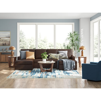 Signature Design by Ashley McDowlan PC48504S3 3 pc Sectional with Double Chaise - American Furniture of Slidell