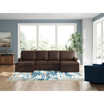 Signature Design by Ashley McDowlan PC48504S3 3 pc Sectional with Double Chaise - American Furniture of Slidell