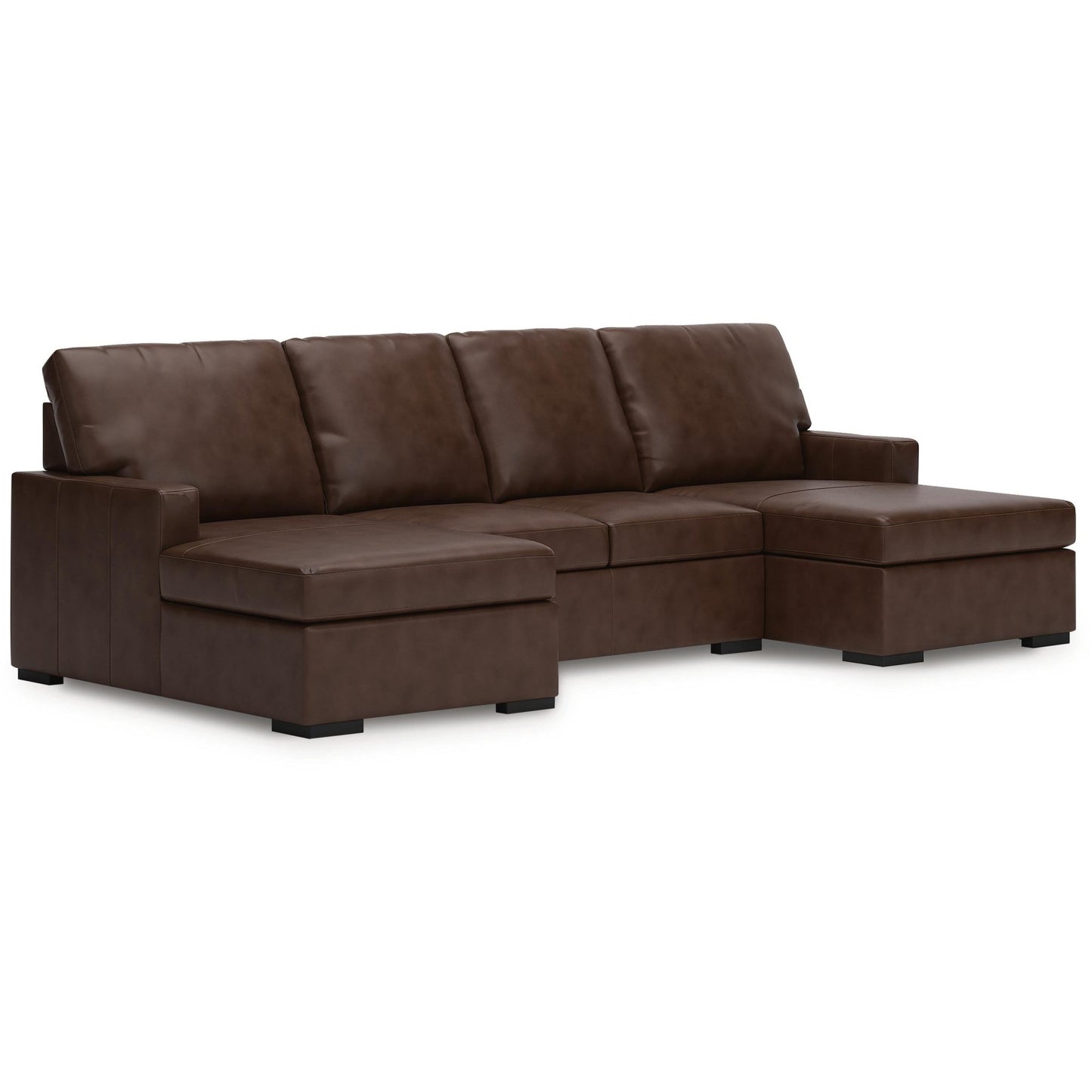 Signature Design by Ashley McDowlan PC48504S3 3 pc Sectional with Double Chaise - American Furniture of Slidell