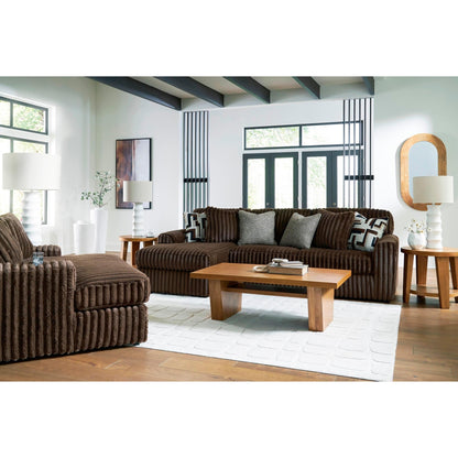 Signature Design by Ashley Midnight - Madness 98104S1 2 pc Sectional Sofa with Chaise - American Furniture of Slidell