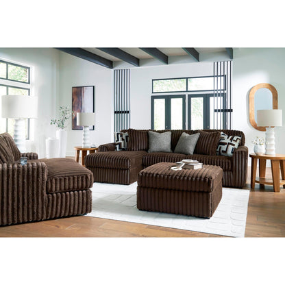 Signature Design by Ashley Midnight - Madness 98104S1 2 pc Sectional Sofa with Chaise - American Furniture of Slidell