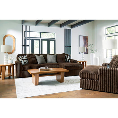 Signature Design by Ashley Midnight - Madness 98104S2 2 pc Sectional Sofa with Chaise - American Furniture of Slidell