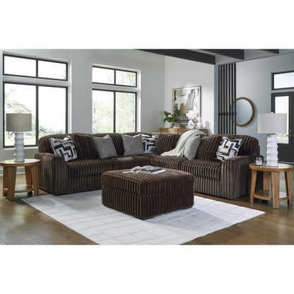 Signature Design by Ashley Midnight - Madness 98104S26 5 pc Sectional - American Furniture of Slidell