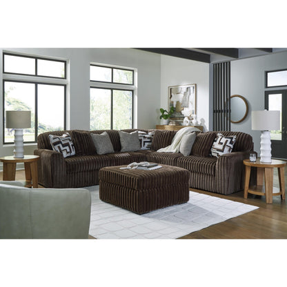 Signature Design by Ashley Midnight - Madness 98104S26 5 pc Sectional - American Furniture of Slidell