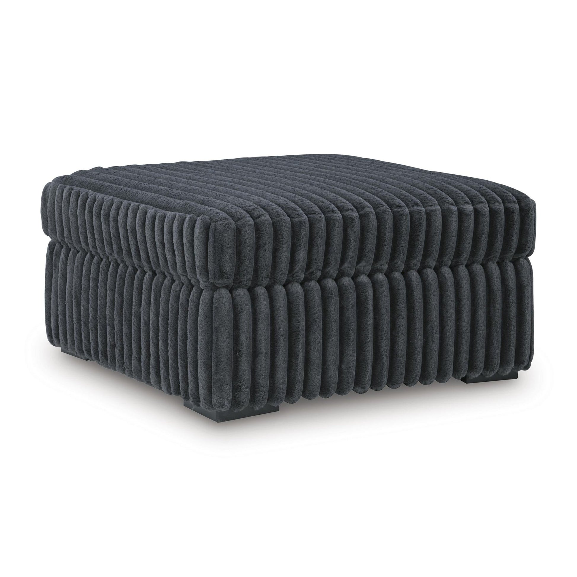Signature Design by Ashley Midnight - Madness 9810508 Oversized Accent Ottoman - American Furniture of Slidell