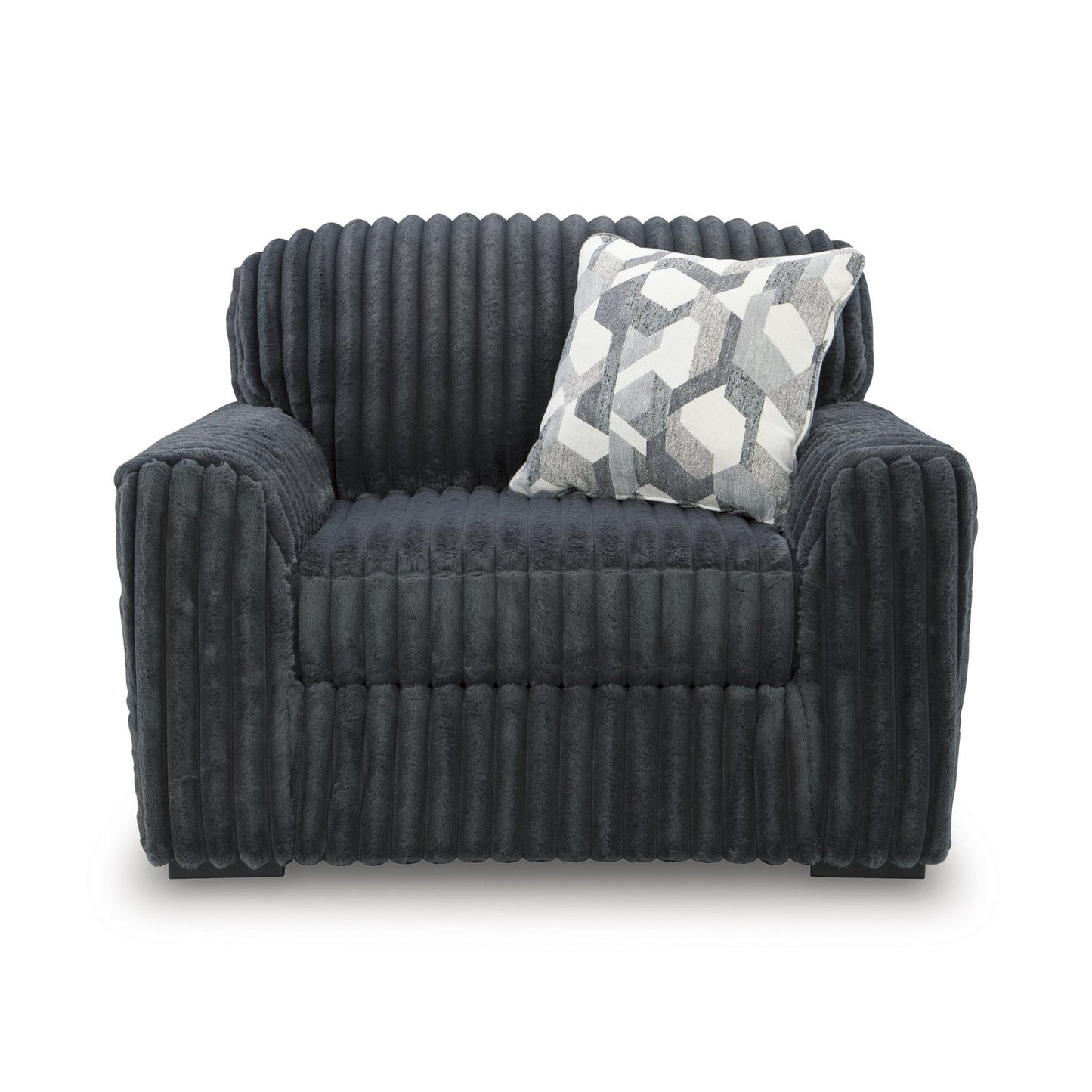 Signature Design by Ashley Midnight - Madness 9810523 Chair and a Half - American Furniture of Slidell