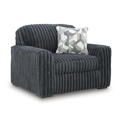 Signature Design by Ashley Midnight - Madness 9810523 Chair and a Half - American Furniture of Slidell