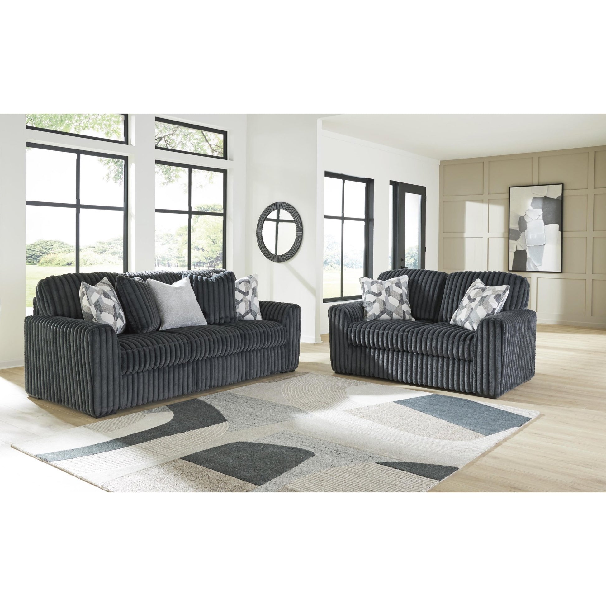Signature Design by Ashley Midnight - Madness 9810535 Loveseat - American Furniture of Slidell