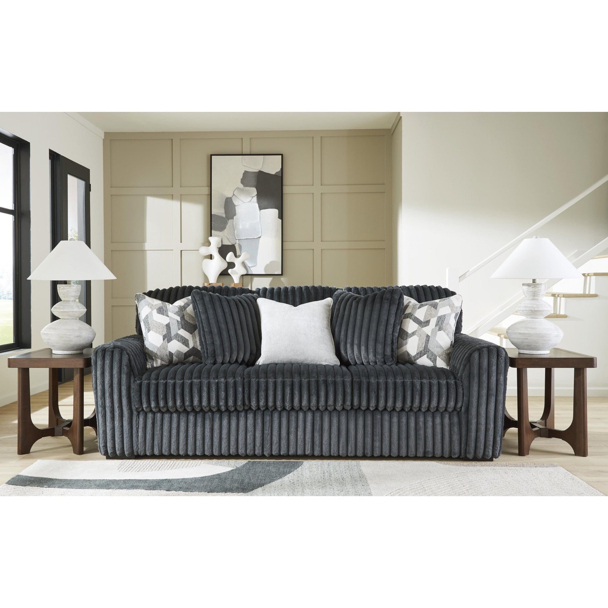 Signature Design by Ashley Midnight - Madness 9810538 Sofa - American Furniture of Slidell
