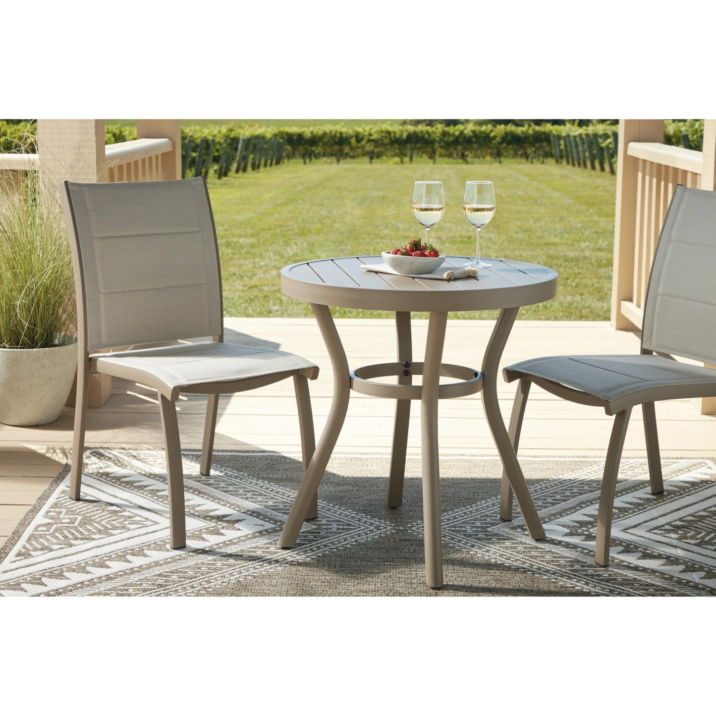 Signature Design by Ashley Mission Beach PCP200 - 050 Chairs with Table Set - American Furniture of Slidell