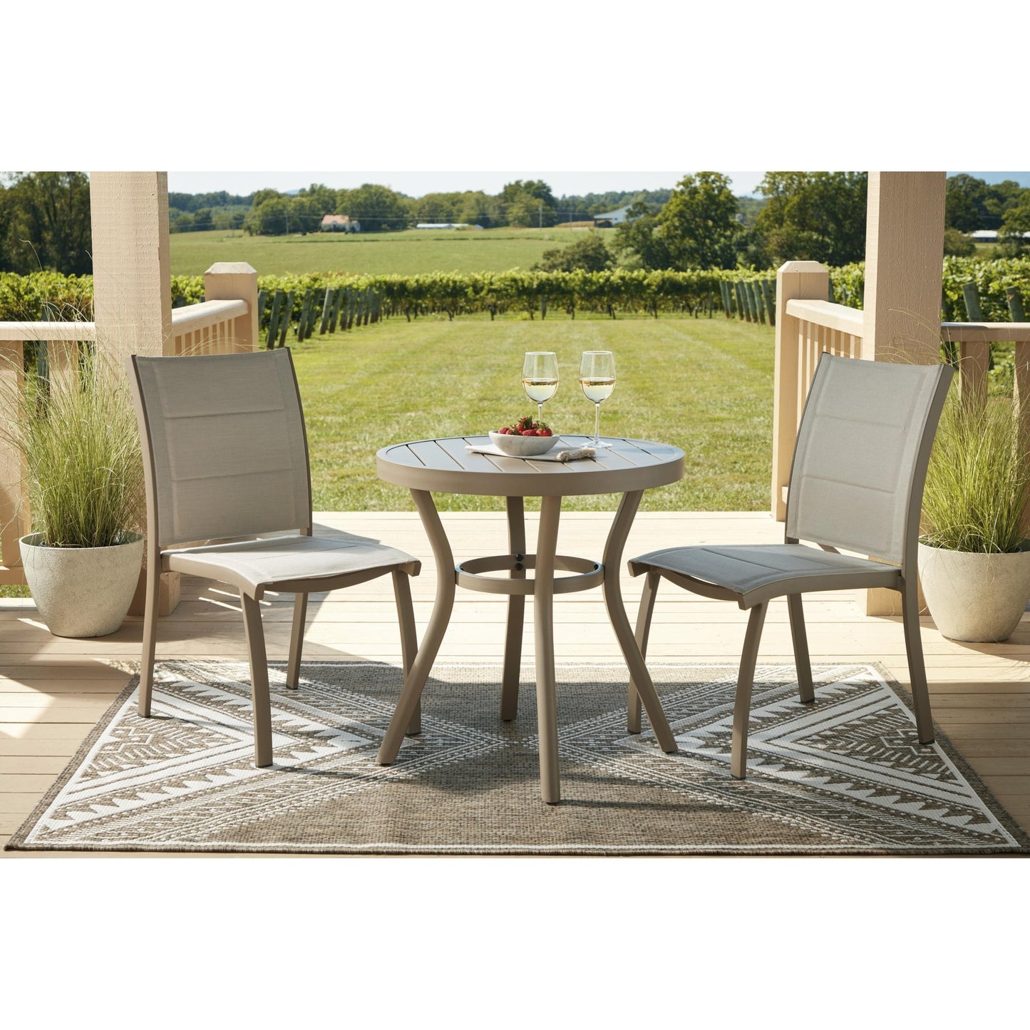 Signature Design by Ashley Mission Beach PCP200 - 050 Chairs with Table Set - American Furniture of Slidell