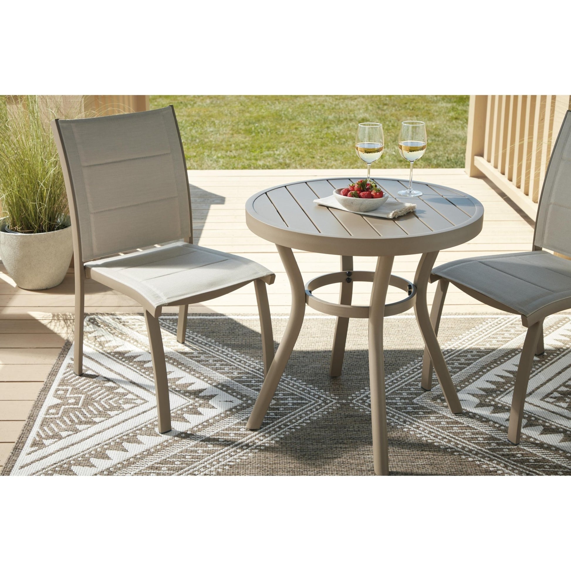 Signature Design by Ashley Mission Beach PCP200 - 050 Chairs with Table Set - American Furniture of Slidell