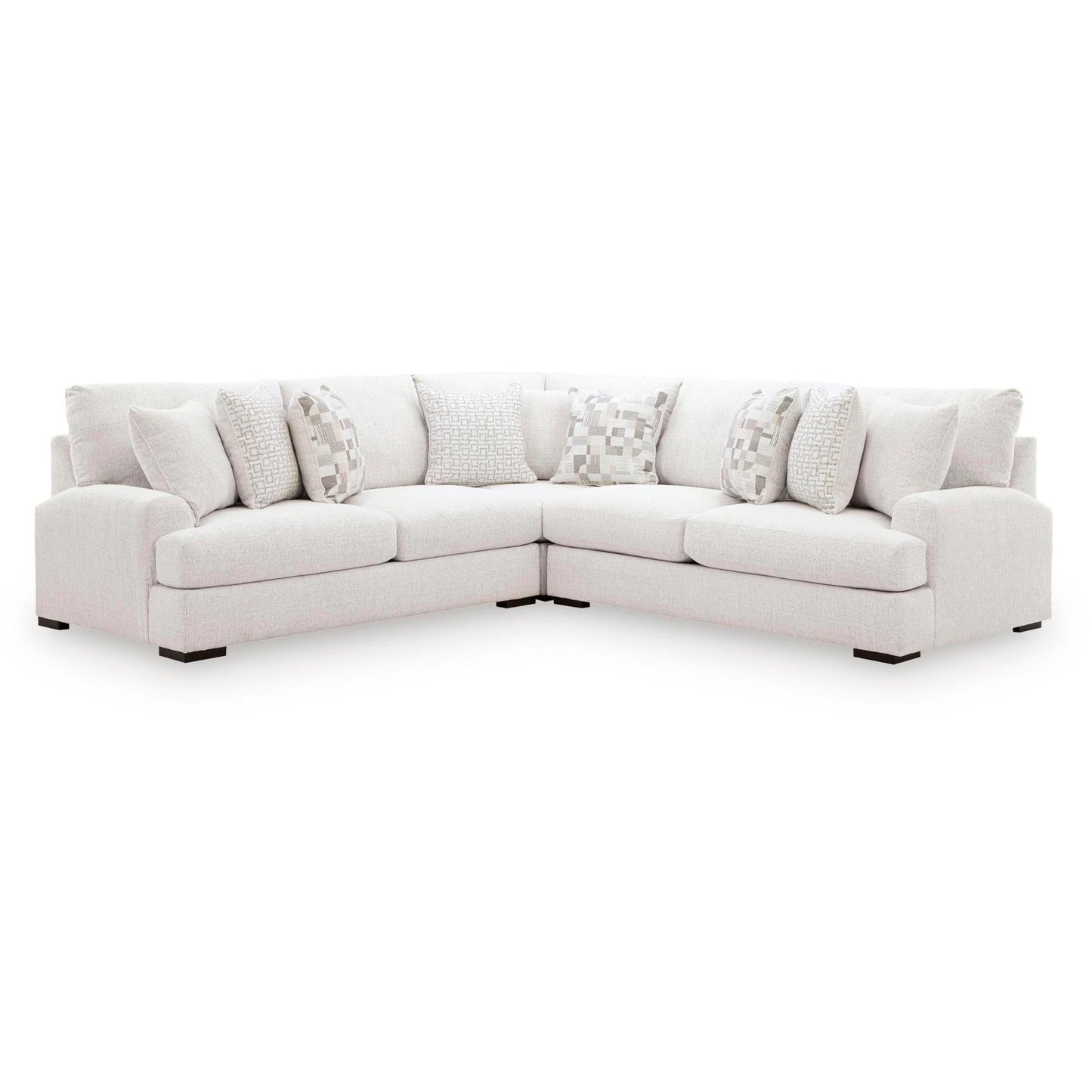 Signature Design by Ashley Misty - Lakes Fabric 3 pc Sectional PC6690655/PC6690677/PC6690656 - American Furniture of Slidell