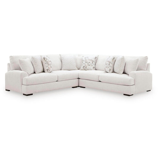 Signature Design by Ashley Misty - Lakes Fabric 3 pc Sectional PC6690655/PC6690677/PC6690656 - American Furniture of Slidell