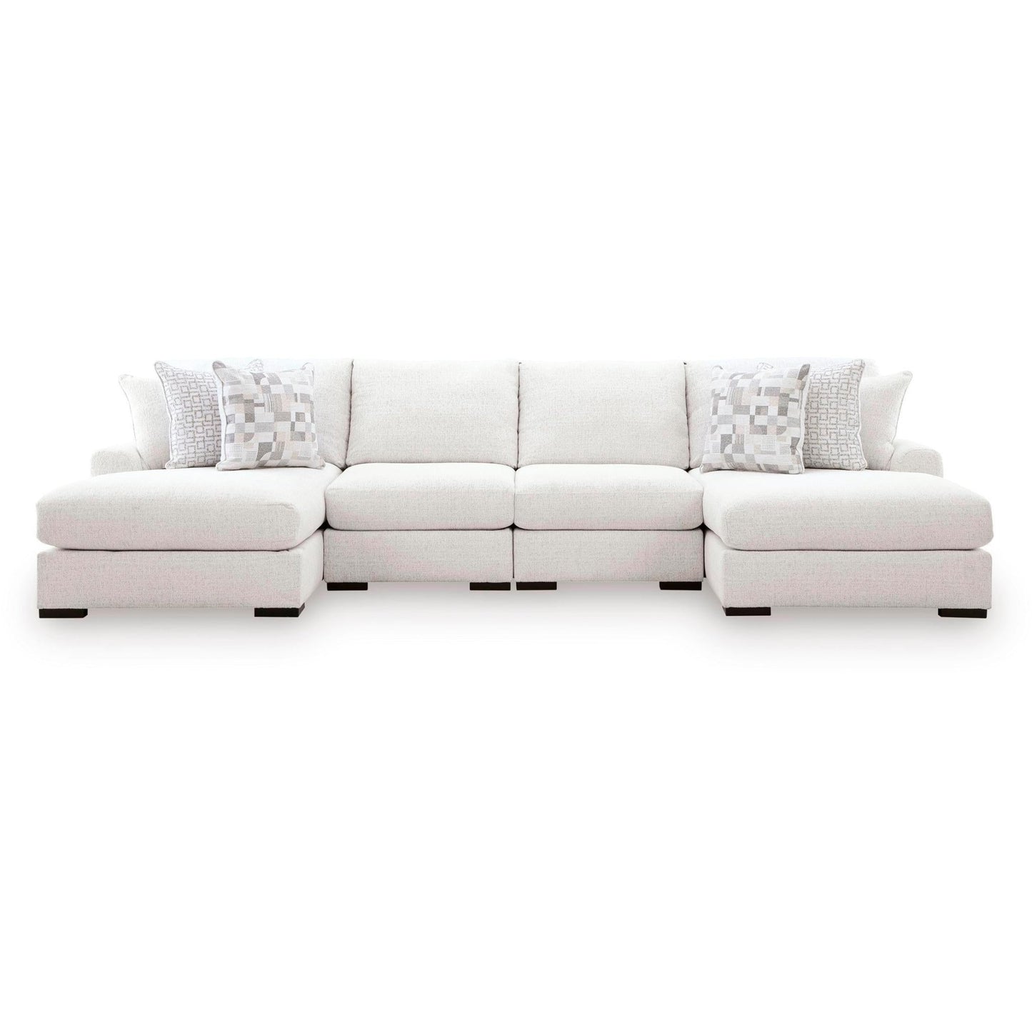 Signature Design by Ashley Misty - Lakes Fabric 4 pc Sectional PC6690616/PC6690646/PC6690646/PC6690617 - American Furniture of Slidell