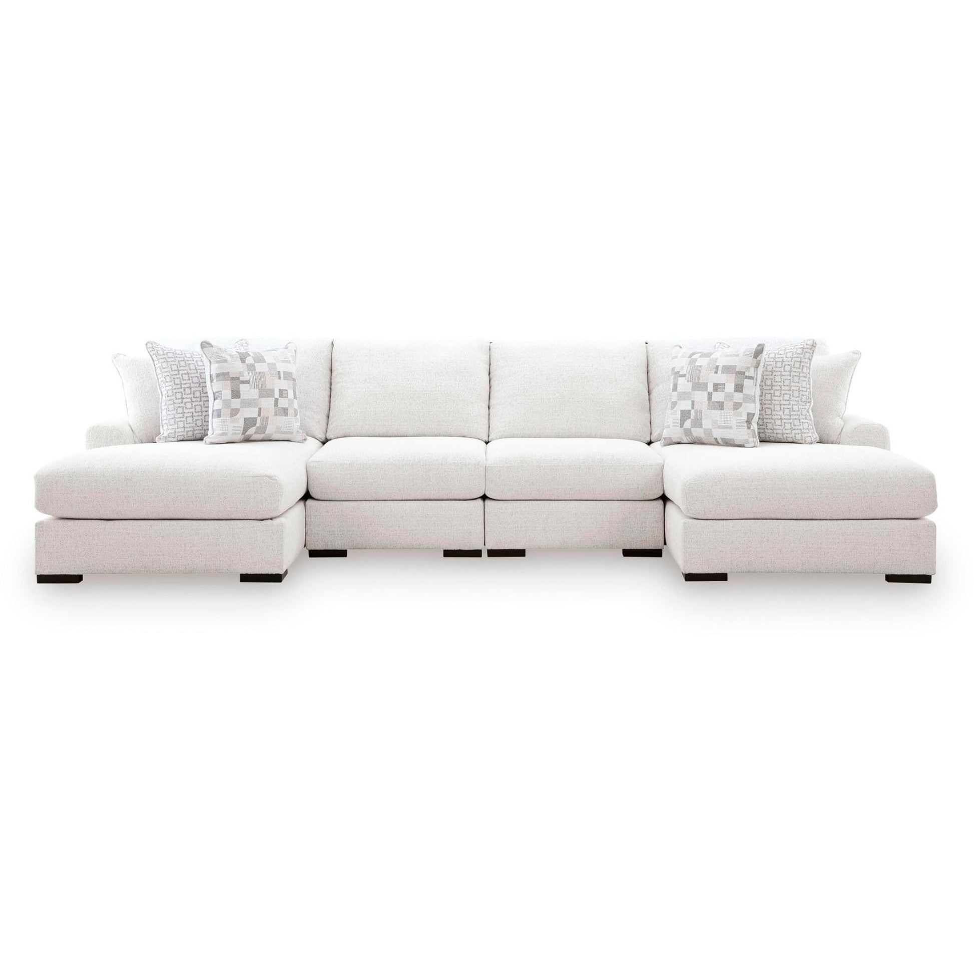 Signature Design by Ashley Misty - Lakes Fabric 4 pc Sectional PC6690616/PC6690646/PC6690646/PC6690617 - American Furniture of Slidell