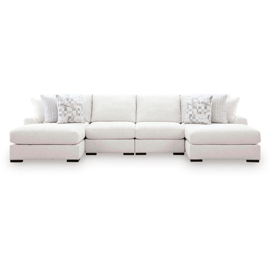 Signature Design by Ashley Misty - Lakes Fabric 4 pc Sectional PC6690616/PC6690646/PC6690646/PC6690617 - American Furniture of Slidell