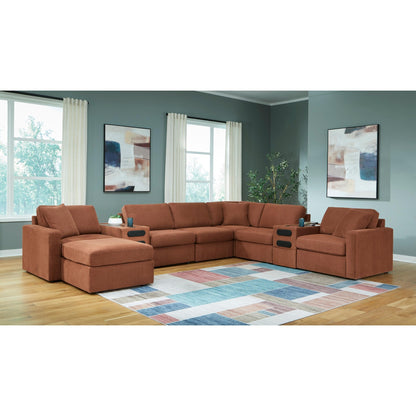 Signature Design by Ashley Modmax 92102S16 8 pc Sectional with Audio System - American Furniture of Slidell