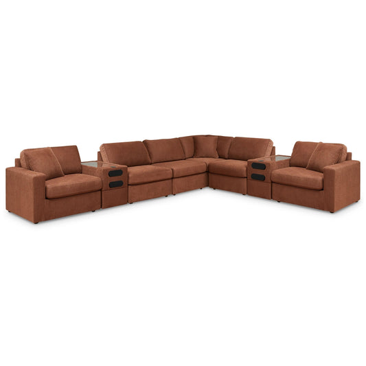 Signature Design by Ashley Modmax 92102S16 8 pc Sectional with Audio System - American Furniture of Slidell