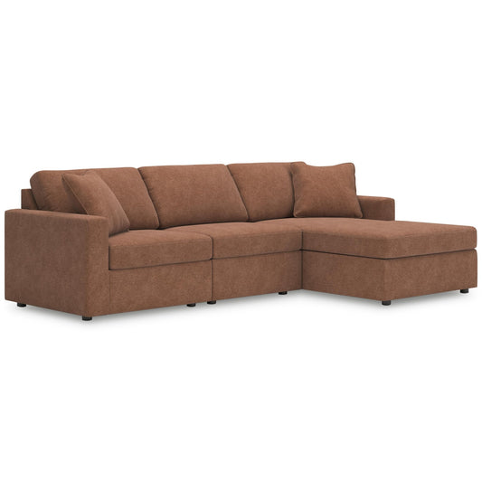 Signature Design by Ashley Modmax 92102S18 3 pc Sectional Chaise Sofa - American Furniture of Slidell